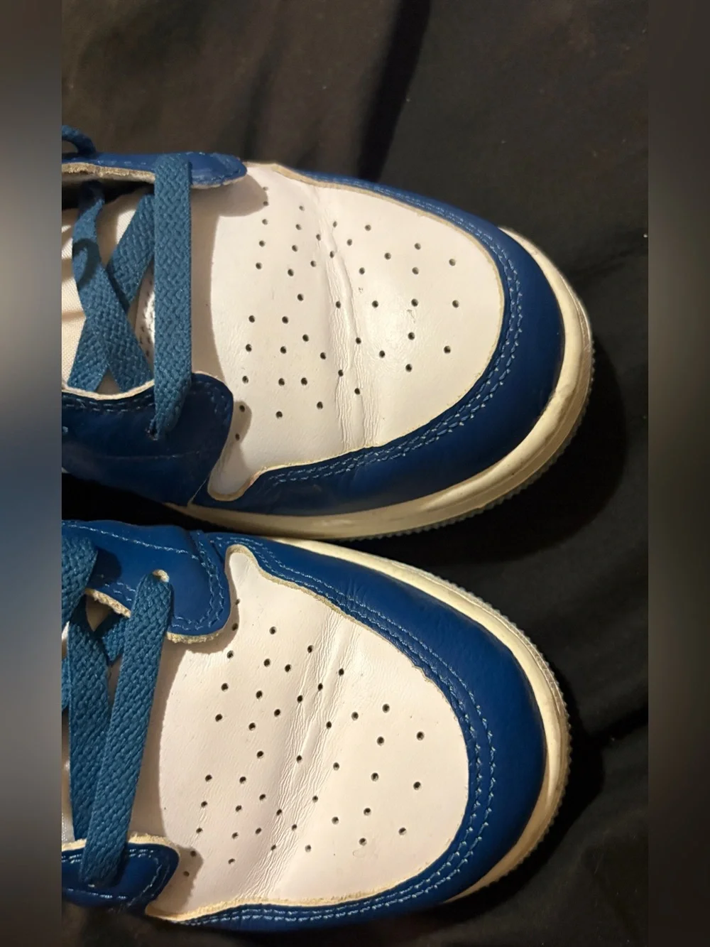 Jordan 1 Low industrial blue